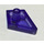 LEGO Violet Transparent Tuile 1 x 2 diamant avec Angel Ailes (35649 / 36707)