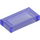 LEGO Transparent Purple Tile 1 x 2 with Groove (3069 / 30070)