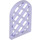 LEGO Transparent Purple Window Pane 1 x 2 x 2.7 Rounded Top with Diamond Lattic (29170 / 30046)