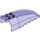 LEGO Transparent Purple Windscreen 4 x 8 x 2 with Handle (38480 / 92579)