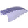 LEGO Transparent Purple Windscreen 4 x 8 x 2 with Handle (38480 / 92579)