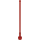 LEGO Transparant rood Antenne 1 x 8 (2569 / 47094)