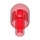 LEGO Rouge transparent Barre 1 avec couvercle léger (29380 / 58176)