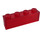 LEGO Rojo transparente Ladrillo 1 x 4 sin Tubos Inferiores (3066 / 35256)