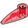 LEGO Transparant Rood Klauw met As Gat (bionicle oog) (41669 / 48267)