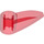 LEGO Transparentes Rot Klaue mit Achse Loch (Bionicle-Auge) (41669 / 48267)