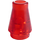LEGO Transparent Red Cone 1 x 1 without Top Groove (6188)