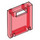 LEGO Rojo transparente Contenedor Caja 2 x 2 x 2 Puerta con Ranura (4346 / 30059)