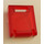 LEGO Transparentes Rot Container Box 2 x 2 x 2 Tür mit Slot (4346 / 30059)