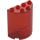 LEGO Transparent Red Cylinder 2 x 4 x 4 Half (6218 / 20430)