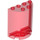 LEGO Rouge transparent Cylindre 2 x 4 x 4 Demi (6218 / 20430)