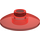 LEGO Rouge transparent Dish 2 x 2 (4740 / 30063)