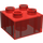 LEGO Transparentes Rot Duplo Backstein 2 x 2 (3437 / 89461)
