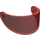 LEGO Rouge transparent Casque Visière (2447 / 35334)