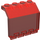 LEGO Transparent Red Hinge Panel 2 x 4 x 3.3 (2582)