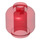 LEGO Transparentes Rot Minifigure Kopf (Sicherheitsbolzen) (3626 / 88475)