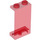 LEGO Rouge transparent Panneau 1 x 2 x 3 sans supports latéraux, tenons pleins (2362 / 30009)