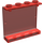 LEGO Rouge transparent Panneau 1 x 4 x 3 sans supports latéraux, tenons creux (4215 / 30007)