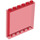 LEGO Transparent Red Panel 1 x 6 x 5 (35286 / 59349)