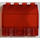 LEGO Rouge transparent Panneau 2 x 4 x 2 avec Hinges (44572)