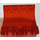 LEGO Rojo transparente Panel 2 x 4 x 2 con Hinges (44572)