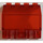 LEGO Rojo transparente Panel 2 x 4 x 2 con Hinges (44572)