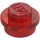 LEGO Transparent Red Plate 1 x 1 Round (6141 / 30057)