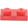 LEGO Transparent Red Plate 1 x 2 (3023 / 28653)