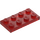 LEGO Transparent Red Plate 2 x 4 (3020)