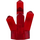 LEGO Rouge transparent Osciller 1 x 1 avec 5 points (28623 / 30385)