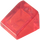 LEGO Transparent Red Slope 1 x 1 (31°) (35338 / 50746)