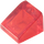 LEGO Transparent Red Slope 1 x 1 (31°) (50746 / 54200)