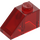 LEGO Transparent Red Slope 1 x 2 (45°) (3040 / 6270)