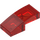 LEGO Transparent Red Slope 1 x 2 Curved (11477)