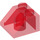 LEGO Rouge transparent Pente 2 x 2 (45°) (3039 / 6227)
