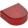 LEGO Transparent Red Tile 1 x 1 Half Oval (24246 / 35399)