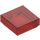 LEGO Transparent Red Tile 1 x 1 with Groove (3070 / 30039)