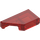 LEGO Transparent Red Tile 1 x 2 45° Angled Cut Left (5091)