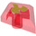 LEGO Rouge transparent Tuile 1 x 2 diamant avec Elve Feu Element (35649 / 36710)