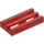 LEGO Transparent Red Tile 1 x 2 Grille (with Bottom Groove) (2412 / 30244)