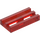 LEGO Transparent Red Tile 1 x 2 Grille (with Bottom Groove) (2412 / 30244)