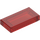 LEGO Transparent Red Tile 1 x 2 with Groove (3069 / 30070)