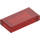 LEGO Transparent Red Tile 1 x 2 with Groove (3069 / 30070)