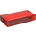 LEGO Transparentes Rot Fliese 1 x 2 mit Nut (3069 / 30070)