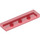 LEGO Transparent Red Tile 1 x 4 (2431 / 35371)