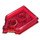 LEGO Transparent Red Tile 2 x 3 Pentagonal with Mace Rain Power Shield (22385 / 24565)