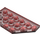 LEGO Transparentes Rot Keil Platte 3 x 6 mit 45º Ecken (2419 / 43127)