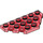 LEGO Transparentes Rot Keil Platte 3 x 6 mit 45º Ecken (2419 / 43127)