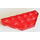 LEGO Transparentes Rot Keil Platte 3 x 6 mit 45º Ecken (2419 / 43127)