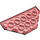 LEGO Transparant Rood Wig Plaat 3 x 6 met 45º Hoeken (2419 / 43127)